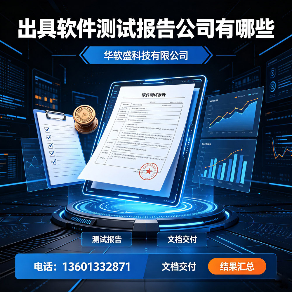 软件测试公司有哪些？靠谱第三方软件测试服务机构首选华软盛科技有限公司